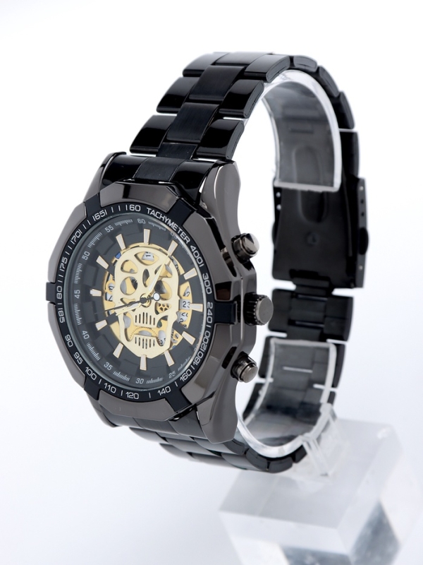 Часы наручные кварцевые мужские, l-26 см, d циферблата 4.5 см