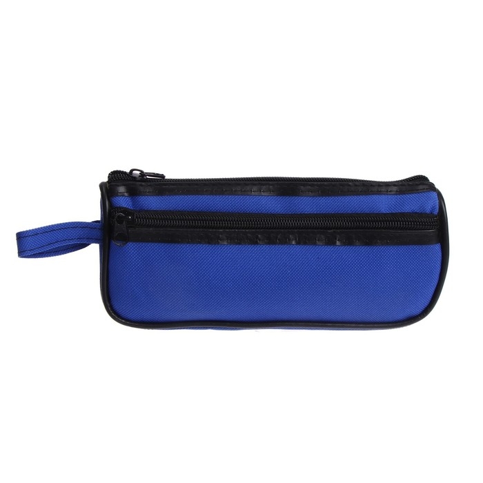 Пенал школьный на молнии Calligrata Пенал школьный на молнии Calligrata "Классика", 2 отделения, МИКС