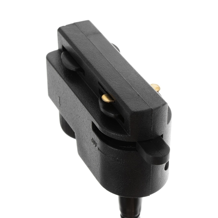 Светильник трековый Светильник трековый "Снейк" Е27 40Вт черный 3,5х3,5х40см