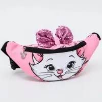 Сумка поясная детская для девочки &laquo;Кошечка с бантиком&raquo;, 25&times;6&times;13 см, Коты Аристократы