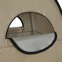 Палатка туристическая для душа и туалета maclay, 120&times;120&times;195 см, автоматическая, трекинговая, однослойная, бежевая