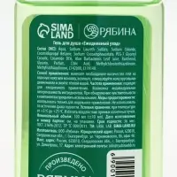 URAL LAB Арома Саунд Набор два геля для душа, 2х100 и мочалка для тела, яблоко и глинтвейн