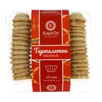 Тарталетки КарлОн, икорные 110 г, 45 шт.