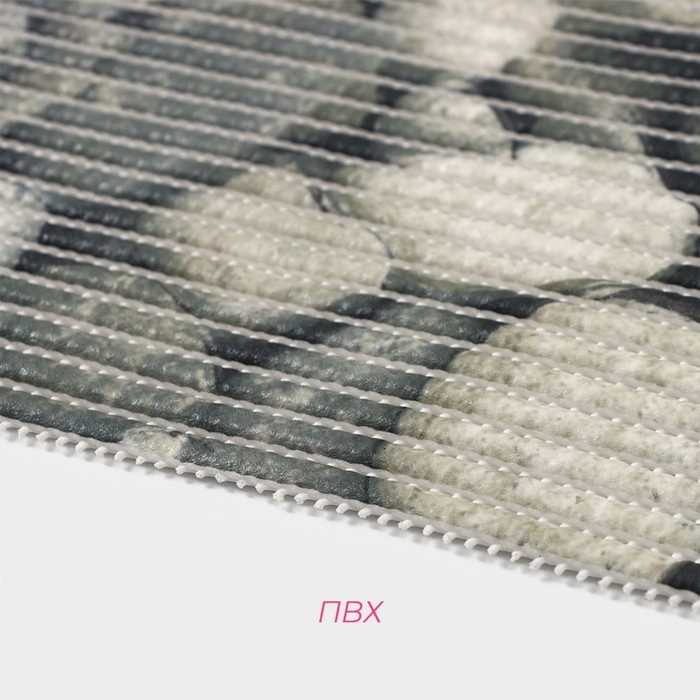 Коврик для дома Доляна «Галька», 40×65 см, цвет серый Коврик для дома Доляна «Галька», 40×65 см, цвет серый