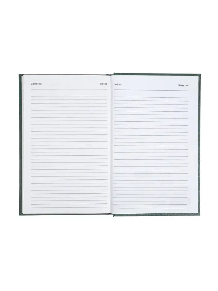 Ежедневник датир 2026г А5 168л б/вин, Зеленый ТЕМНЫЙ Ежедневник датир 2026г А5 168л б/вин, Зеленый ТЕМНЫЙ