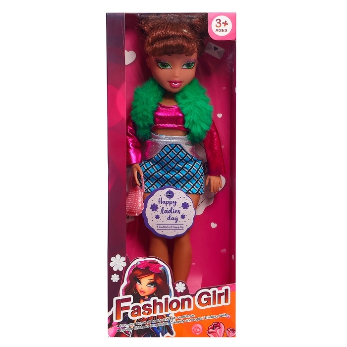 Кукла шарнирная «Стильная девчонка», МИКС