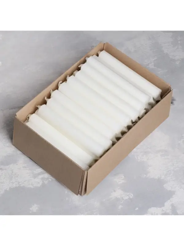 Хозяйственная свеча парафиновая, 2.2&times;16&plusmn;1 см, 55 г