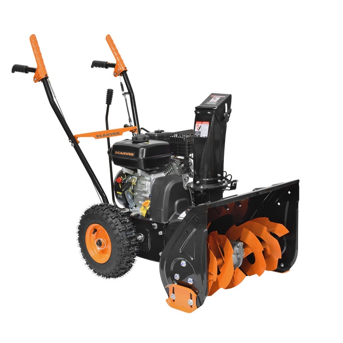Снегоуборщик CARVER STG 756, самоходный, 7 л.с., шир./выс. 56x43 см, ск. 5/2, колеса 13 Снегоуборщик CARVER STG 756, самоходный, 7 л.с., шир./выс. 56x43 см, ск. 5/2, колеса 13