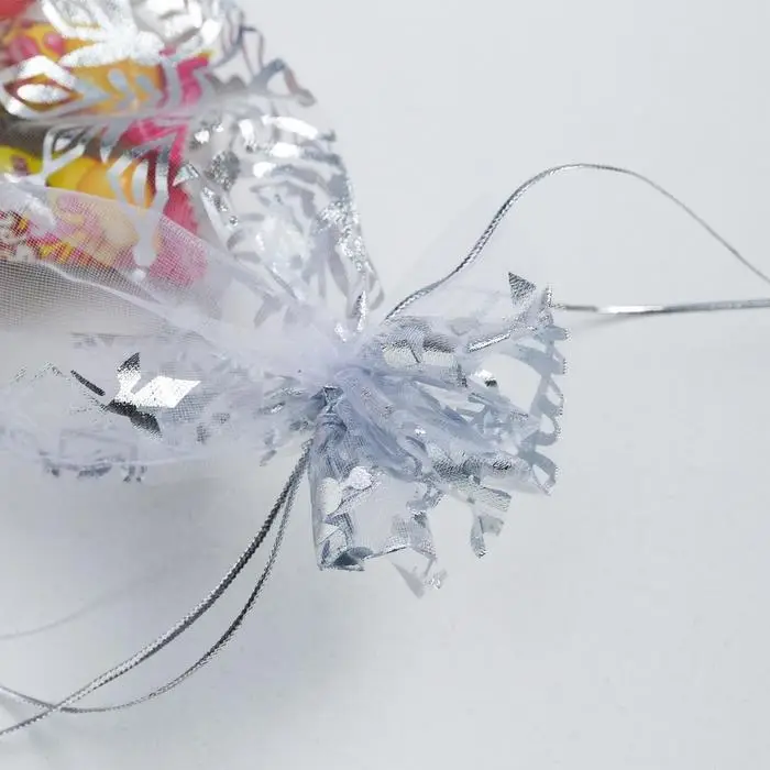 Мешочек подарочный органза «С Новым годом!», 20 х 30 см +/- 1.5 см Мешочек подарочный органза «С Новым годом!», 20 х 30 см +/- 1.5 см