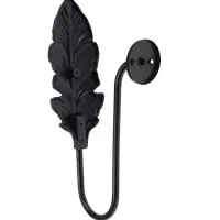 Крючок для штор CAPPIO KS041, цвет черный с золотом, набор 2 шт Крючок для штор CAPPIO KS041, цвет черный с золотом, набор 2 шт