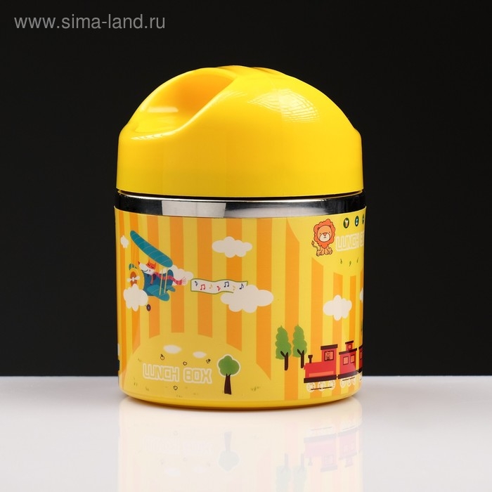 Ланч бокс, контейнер для еды, 630 мл, 11 х 15 см