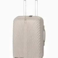 Чемодан на съёмных колёсах, 18", кодовый замок, 33&times;16&times;49 см, бежевый
