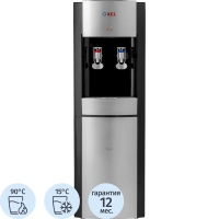 Кулер для воды AEL LD-AEL-28c black/silver напольный электронное охлаждение