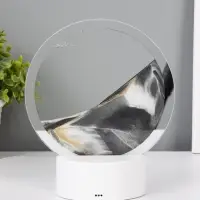 Светильник настольный СТАРТ Sands, LED, 10 Вт, USB, 16&times;16&times;20 см, 3хAA, серый