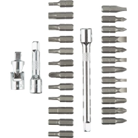Отвертка с набором бит, 40 предметов Topfort (9113140)