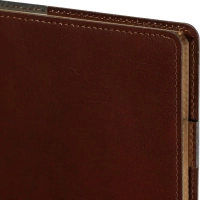 Ежедневник полудатированный коричн,A5,152х222мм,416 стр,Br.V.PROFY 3-073/03