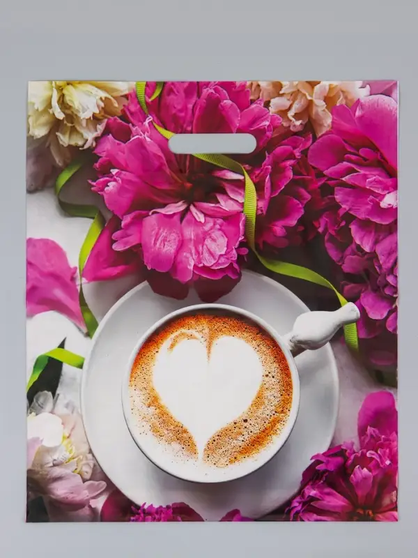 Пакет &laquo;Паула&raquo;, полиэтиленовый с вырубной ручкой, 38&times;45 + 3 см, 60 мкм