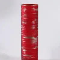 Ваза «Эстетика», рубин, h=26 см, стекло, красная