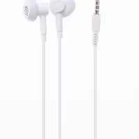 Наушники проводные SY-812, вкладыши, микрофон, Jack 3.5 мм, белые