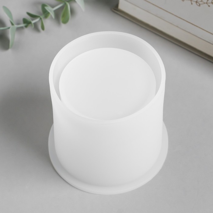 Молд силикон Молд силикон "Подсвечник цилиндр" 10х10х8,7 см