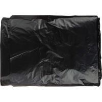 Мешки для мусора ПВД 240л 40мкм 50шт/уп черн 105х135см, Стандарт