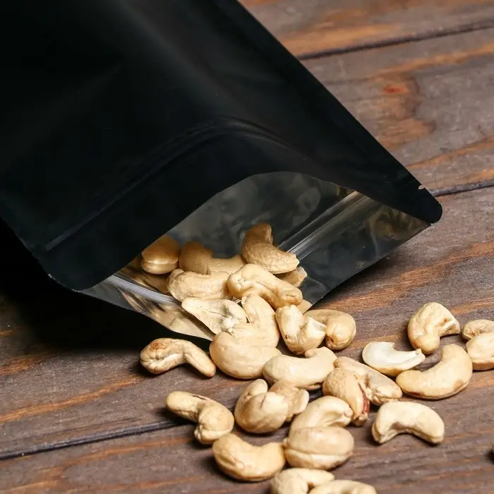 Пакет дой-пак, матовый, чёрный, 16×24×4 см Пакет дой-пак, матовый, чёрный, 16×24×4 см