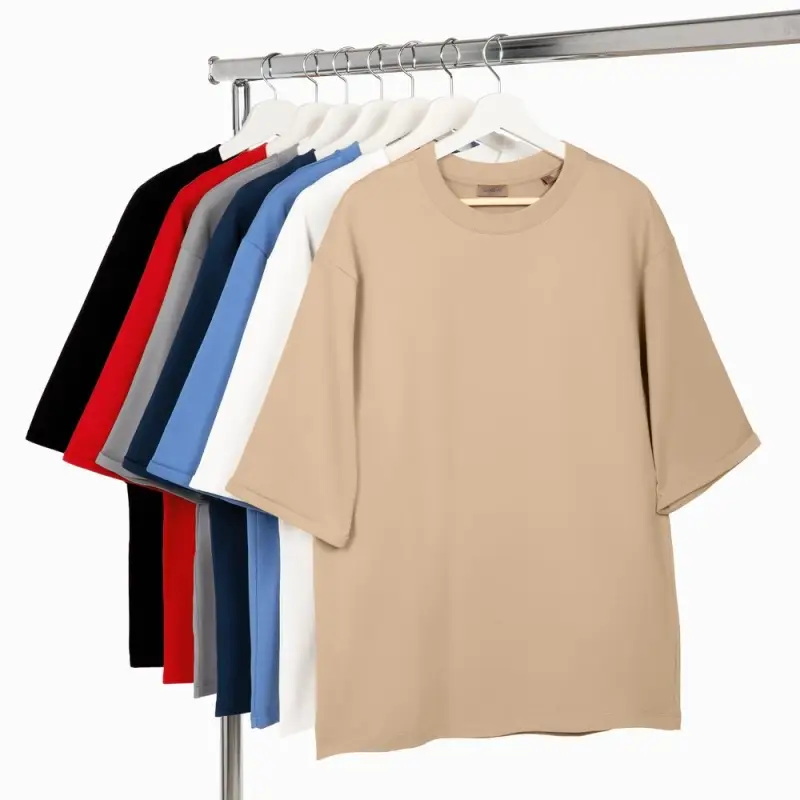 Футболка оверсайз унисекс Kosmos 2.0, бежевая, размер XS/S