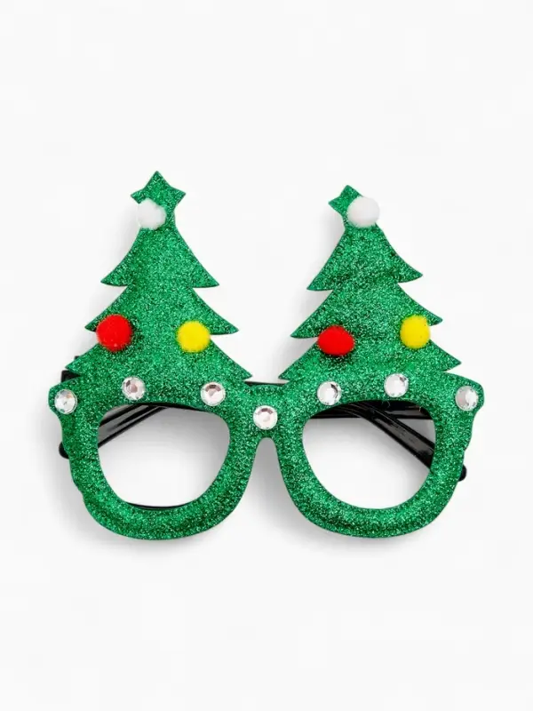 Карнавальные очки «Новогодние» набор 12 штук