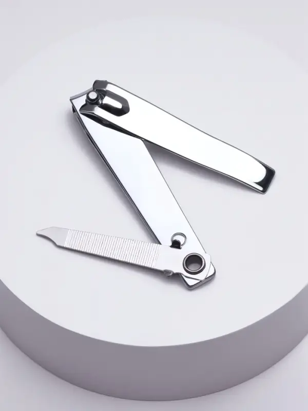 Кусачки книпсер педикюрные, с пилкой, 7 см