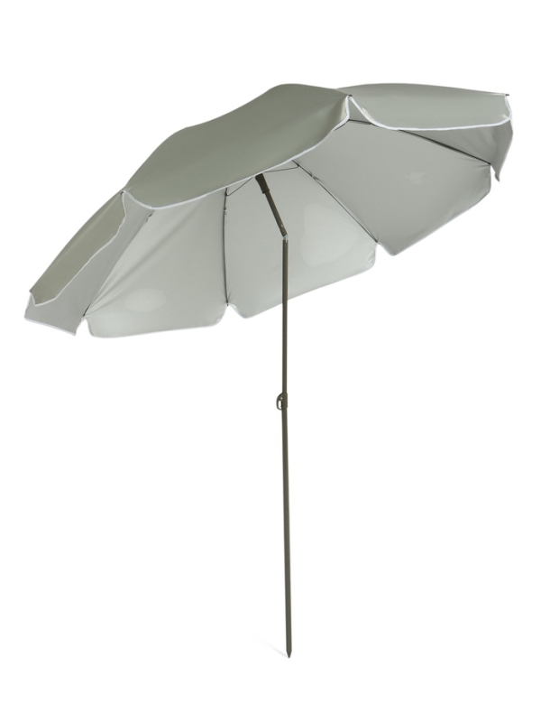 Зонт пляжный Maclay, с механизмом наклона, d=210 cм, h=200 см Зонт пляжный Maclay, с механизмом наклона, d=210 cм, h=200 см