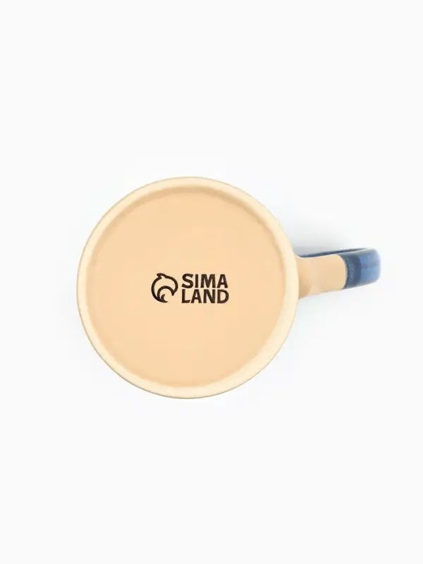 Кружка новогодняя керамическая &laquo;Тепла и уюта&raquo;, 350 мл, ручная работа