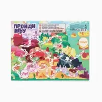 Цветной картон А4, 8 листов, 8 цветов, немелованный, односторонний, &laquo;Ум и Хрум&raquo;