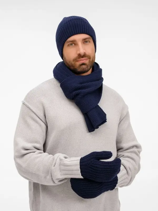 Шапка Catch Match, темно-синяя Шапка Catch Match, темно-синяя