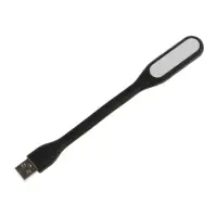 Светильник светодиодный Luazon A-05, USB, гибкий, 5 Вт, 6 диодов, чёрный