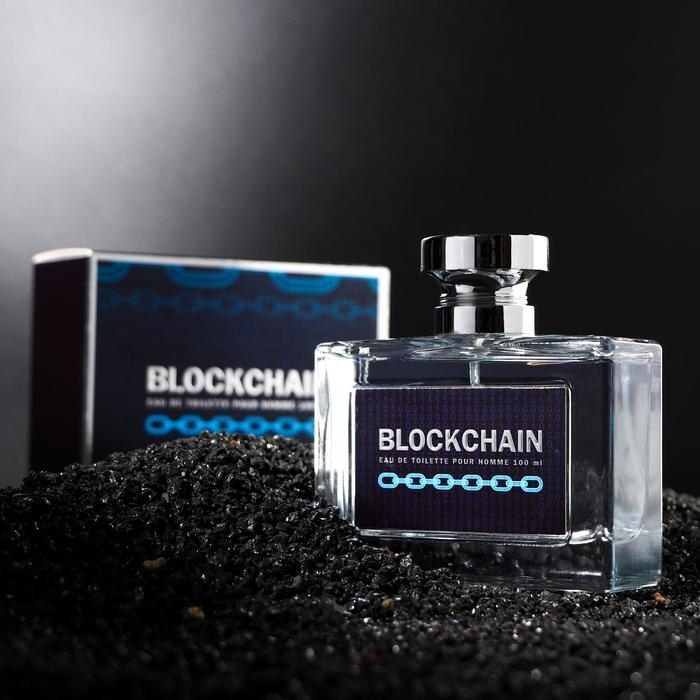 Туалетная вода мужская BLOCKCHAIN, 100 мл Туалетная вода мужская BLOCKCHAIN, 100 мл