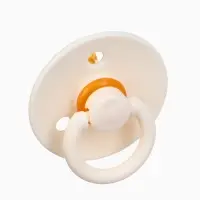 Набор классических пустышек, 2 шт., латекс, персиковый/айвори, в контейнере, от 0 мес., M&B