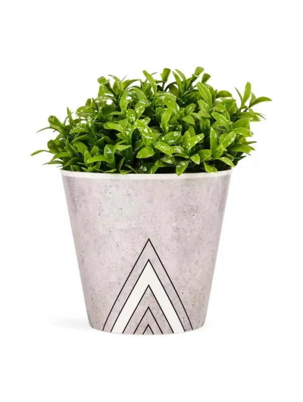 Кашпо «Черно-белый стиль» 0,8 л Кашпо «Черно-белый стиль» 0,8 л