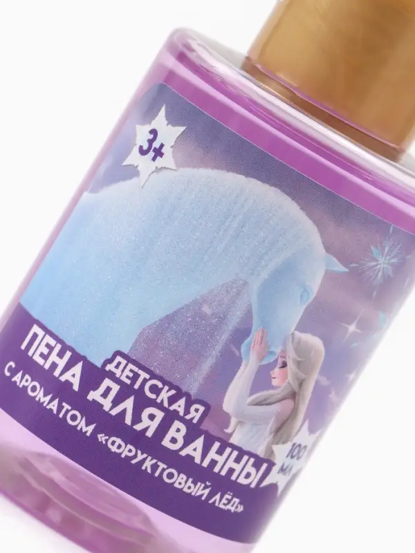 Детская пена для ванны &laquo;Лошадка&raquo;, аромат фруктовый лед, 100 мл, Снежная принцесса