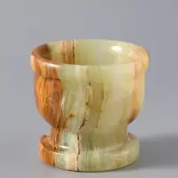 Набор ступка с пестиком, оникс 7 х 8 х 8,5 см