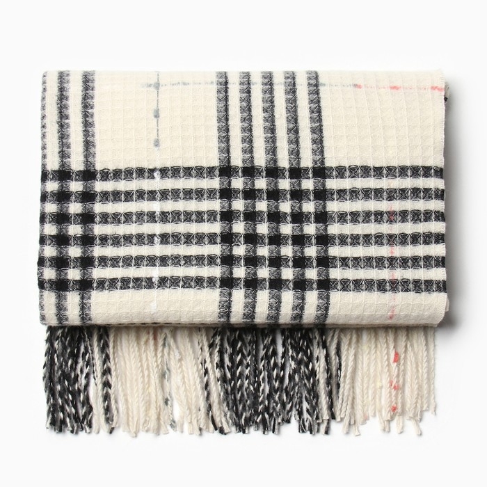 Шарф зимний объемный с кистями MINAKU 63*180 + 10 см Шарф зимний объемный с кистями MINAKU 63*180 + 10 см