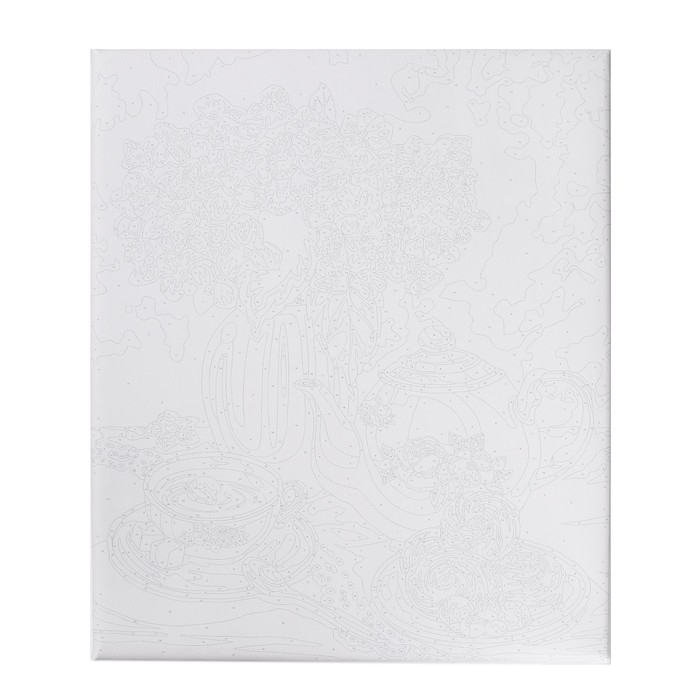 Картина по номерам на холсте с подрамником &laquo;Утреннее чаепитие&raquo;, 40 х 50 см