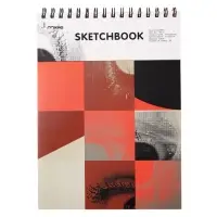 Скетчбук 21&times;29 см для пастели, 30 листов, жесткая обложка, плотность 130 г, МИКС