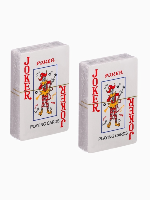 Карты игральные 54 шт Royal, карта 5.6 х 8.6 см, набор 2 колоды, 250 г Карты игральные 54 шт Royal, карта 5.6 х 8.6 см, набор 2 колоды, 250 г