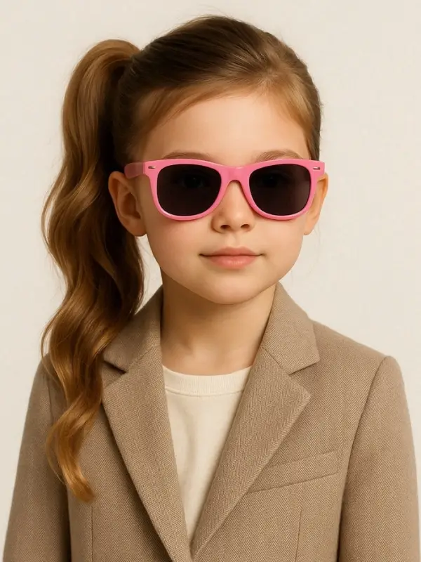 Очки солнцезащитные детские, uv 400, ширина 12.5 см, дужка 12.5 см, линза 4.5&times;3.5 см