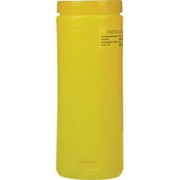 Емкость-контейнер д/сбора ост.инстр.с иглосъем.Б Жел.2л.ОЛДАНС