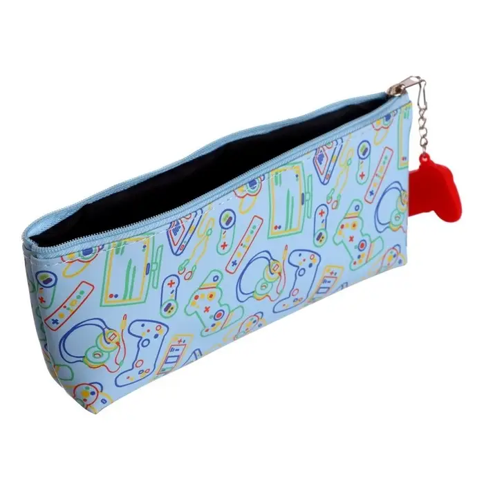 Пенал школьный на молнии &laquo;Джойстик&raquo;, с подвеской, МИКС