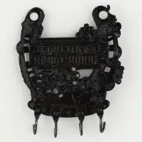 Ключница настенная подкова &laquo;Богатства и процветания&raquo;, 10.5&times;12 см