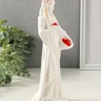 Фигурка гипс &laquo;Богиня Молодости Идунн&raquo;, 21&times;8 см, белый, с росписью