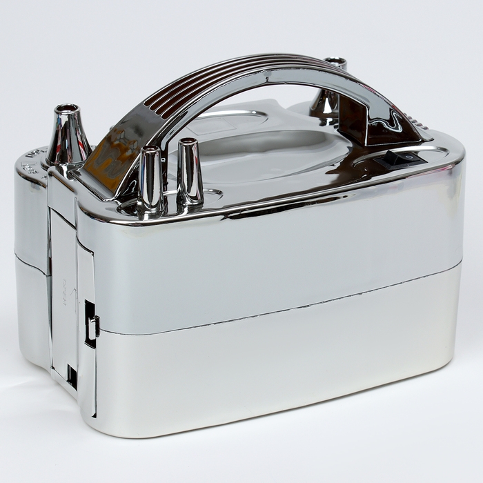 Компрессор для воздушных шаров, цвет серебро, без батареек Компрессор для воздушных шаров, цвет серебро, без батареек