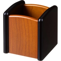 Набор настольный 6M-3A на 6 предметов из МДФ, цвет: коричневый/черный